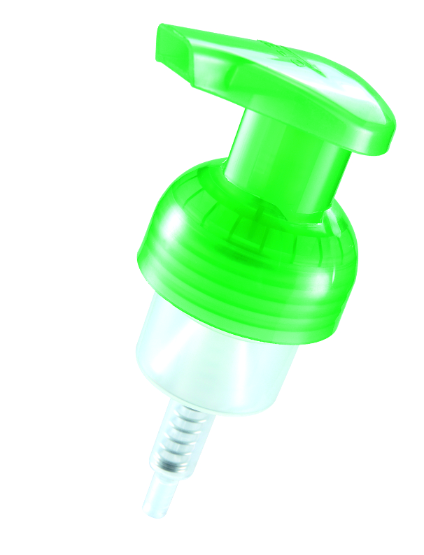 Factory 40mm White Plastic PP Foam Dispensing Pump Left Right Lock Bubble Foamer Pump JH-810B