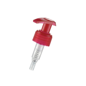 Red Spill Proof Cosmetics Lotion Pump JH-720M