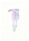 28/410 Cosmetics Spiral Screw Lotion Pump JH-360A